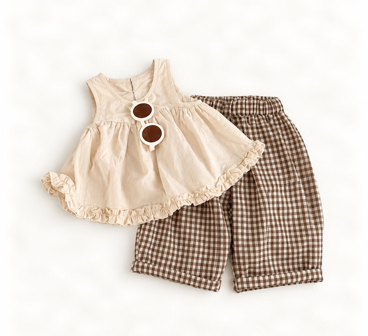 Sunday Plaid Set